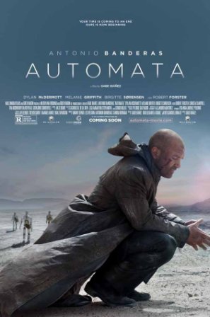 Poster Of Automata (2014) Full Movie Hindi Dubbed Free Download Watch Online At downloadhub.in